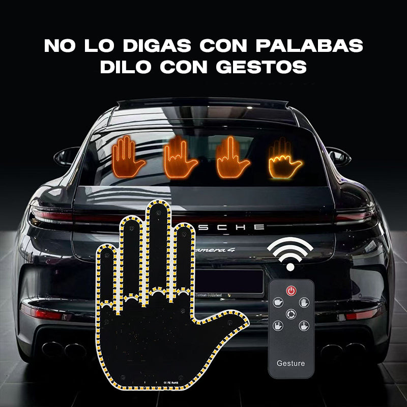 Mano LED con Gestos